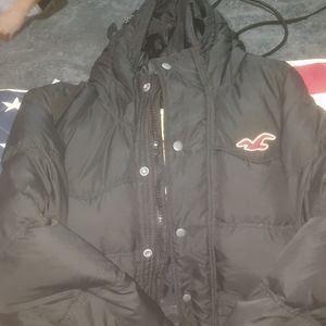 Hollister 'Redondo' mens hooded puffer coat Large